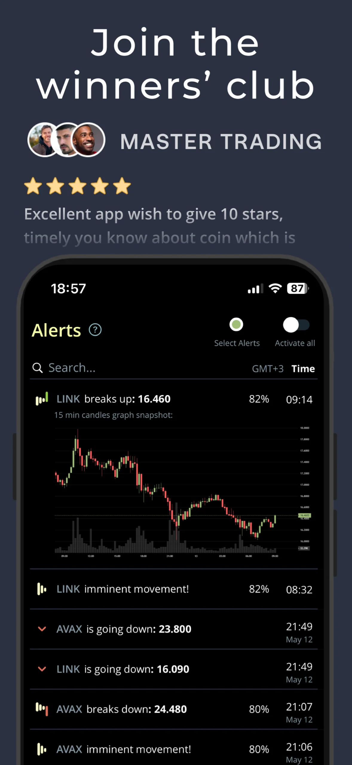 Coin Push: Crypto Alerts screenshot 3