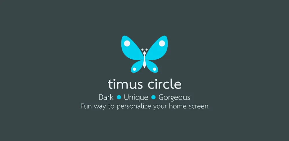 Timus Spin: Dark Icon Pack screenshot 1