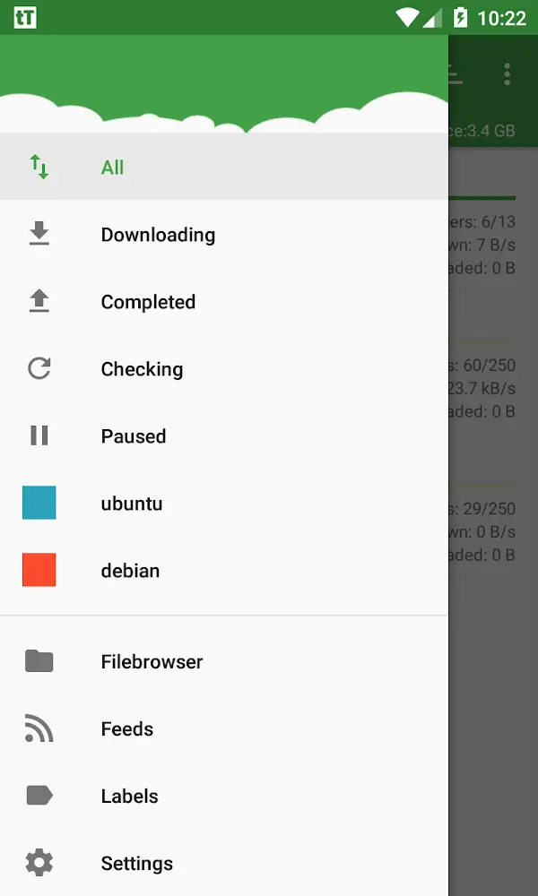 tTorrent Lite screenshot 4