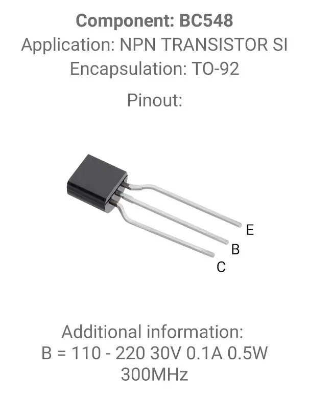 Electronic Component Pinouts Screenshot 5