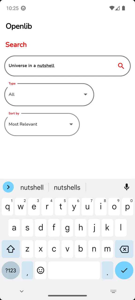 Openlib screenshot 2