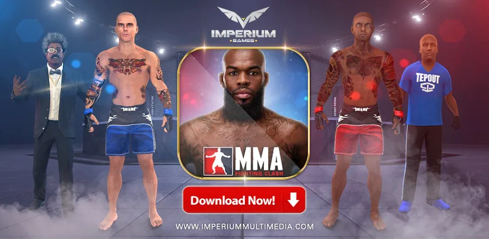 MMA Fighting Clash gameplay screenshot 1