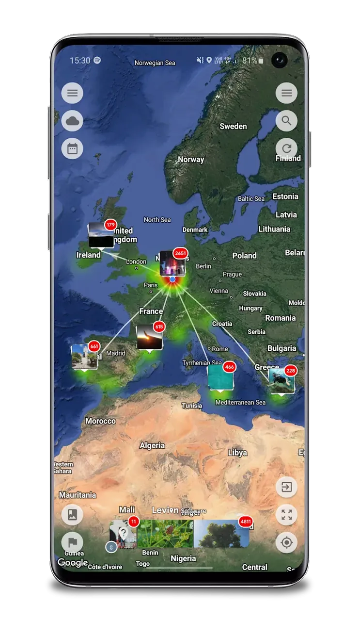 Photo Map screenshot 2