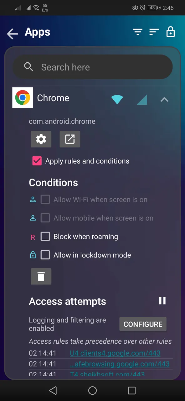 InternetGuard screenshot 4