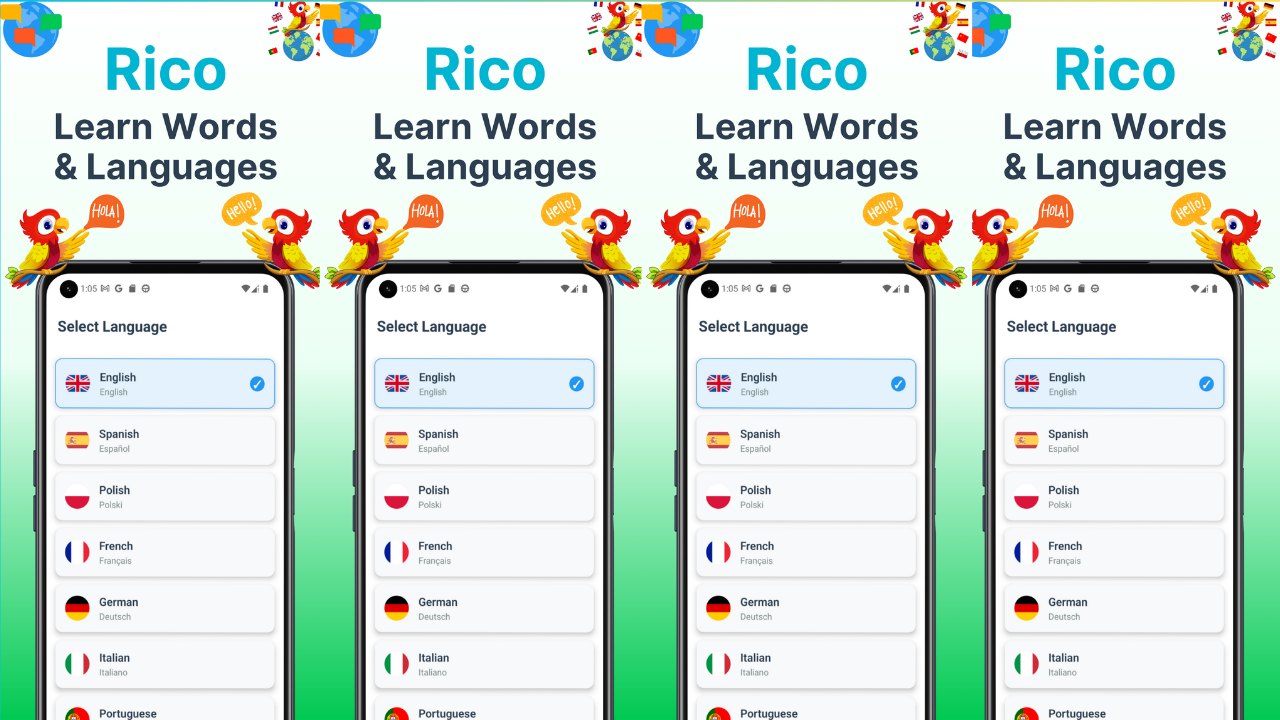 Rico Learn Words & Languages screenshot 1