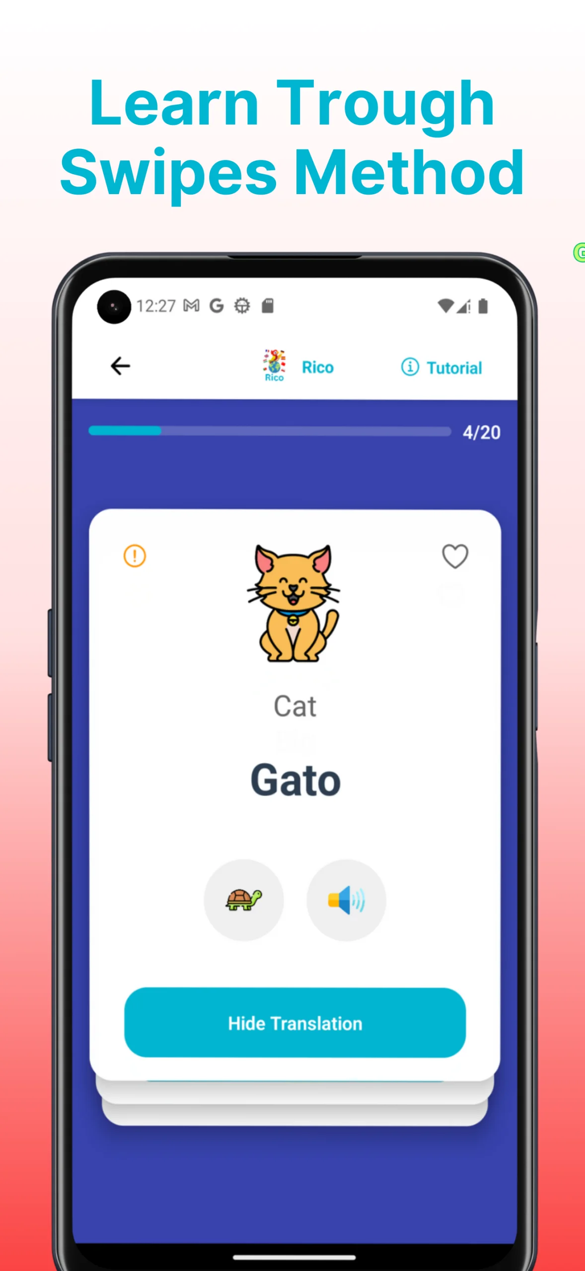 Rico Learn Words & Languages screenshot 2