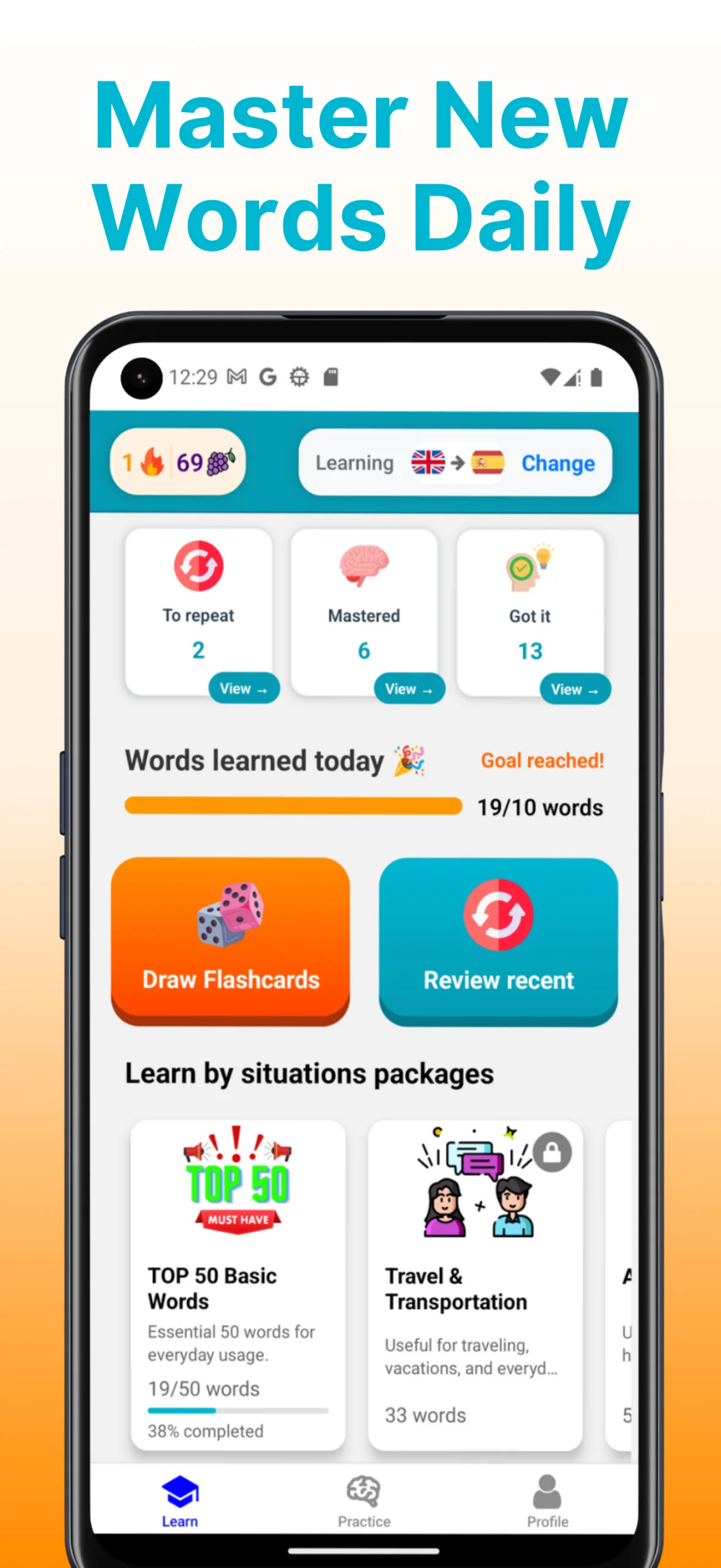Rico Learn Words & Languages screenshot 5