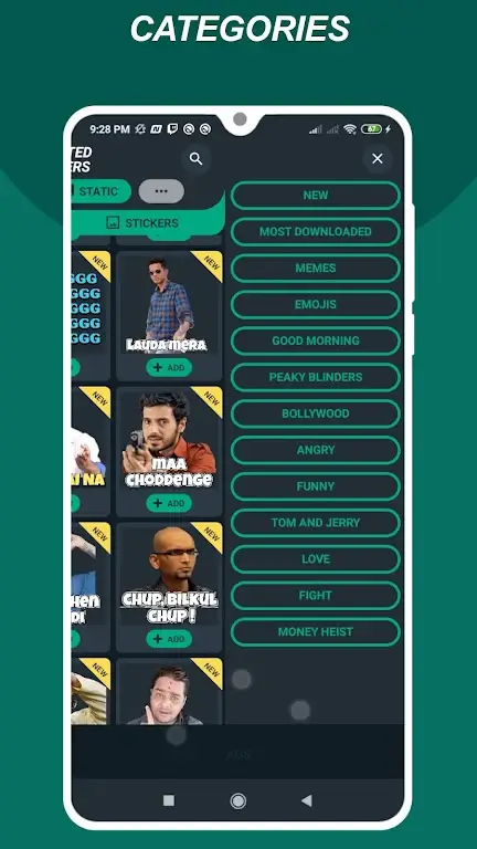 1001 Animated Stickers for WA screenshot 6