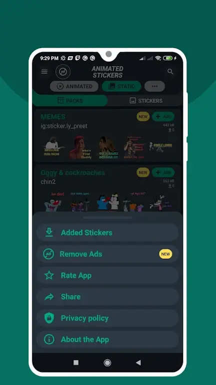 1001 Animated Stickers for WA screenshot 5