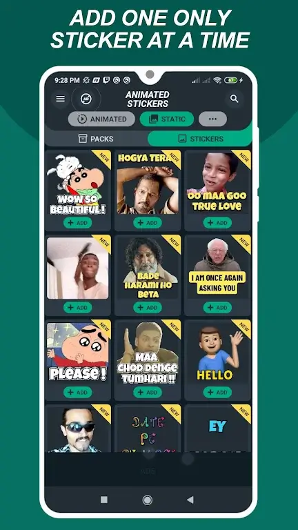 1001 Animated Stickers for WA screenshot 7
