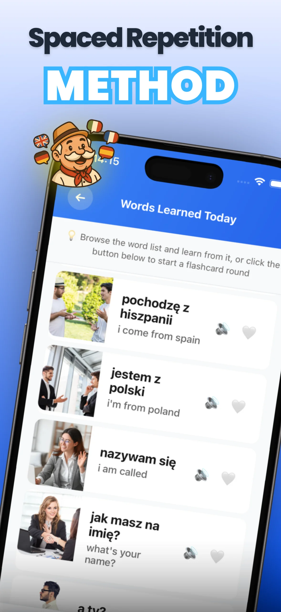 Pablito: Learn Languages screenshot 2