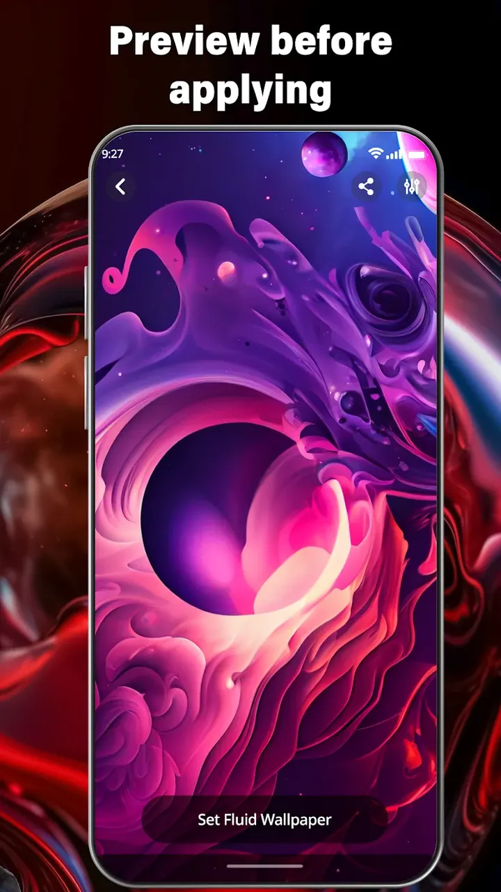 Magic Fluids Wallpaper screenshot 5