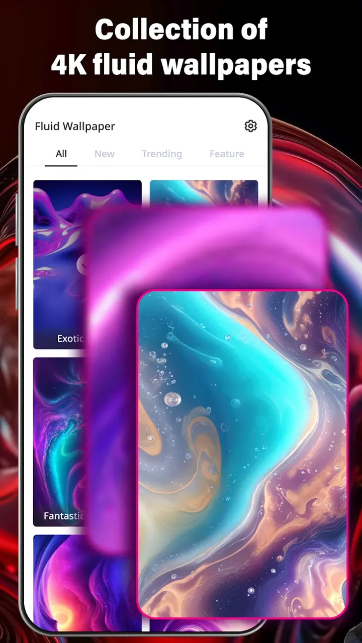 Magic Fluids Wallpaper screenshot 2
