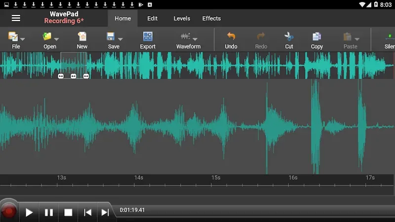 WavePad Master's Edition preview 2