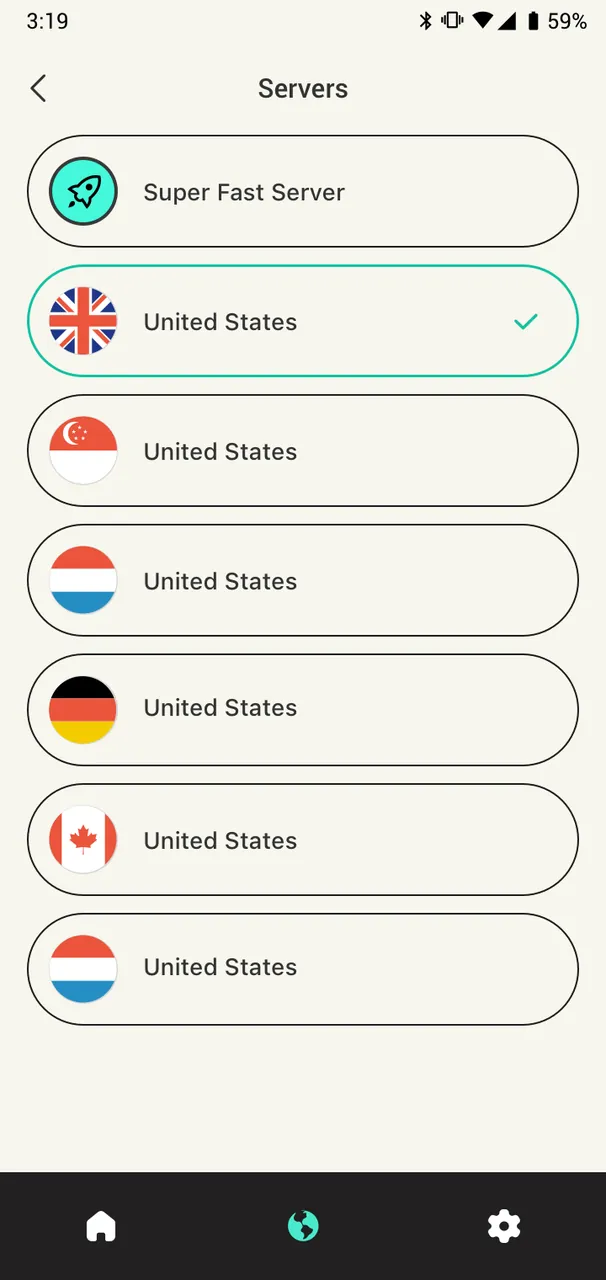 SafeLight VPN screenshot 3
