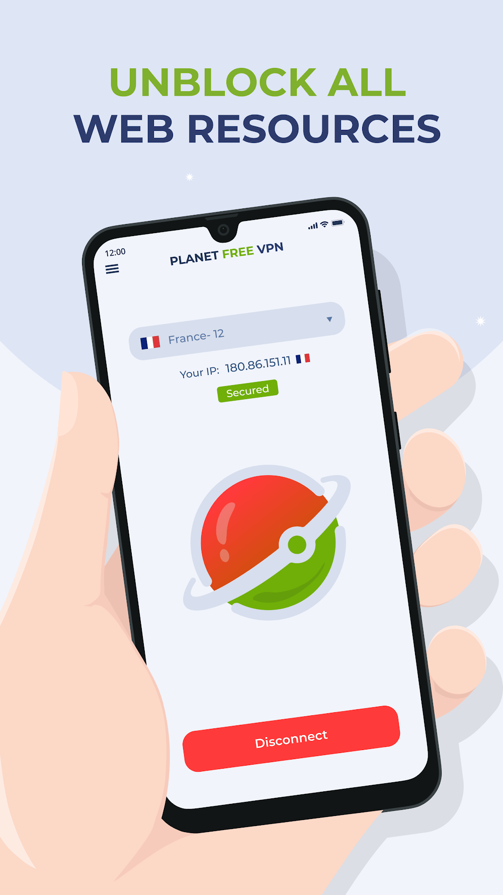 Free VPN Proxy by Planet VPN screenshot 5