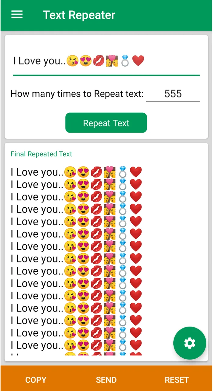 Text Repeater screenshot 6