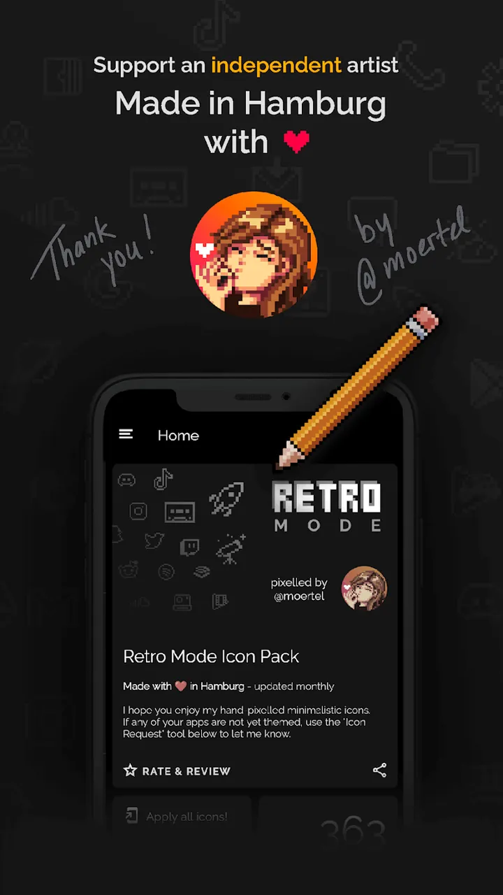 Retro Mode - Icon Pack (Light) screenshot 5
