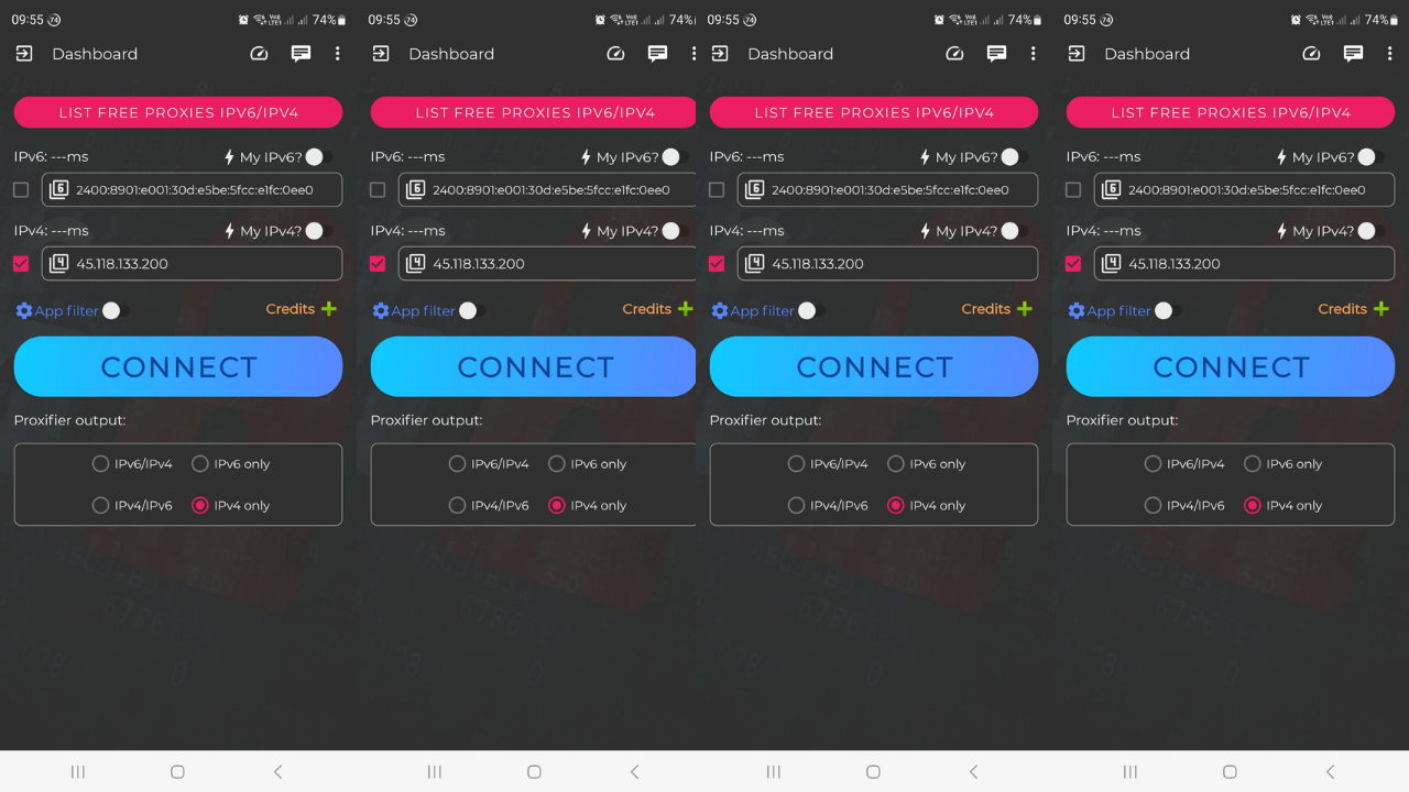 SOCKS5 - IPv6 & IPv4 Proxy screenshot 1