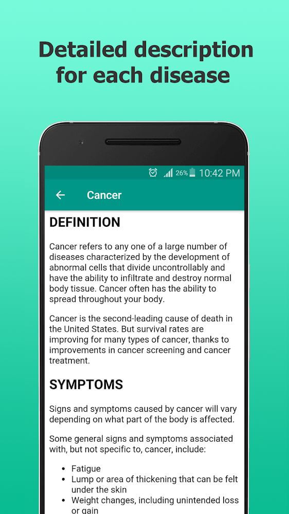 Diseases Dictionary screenshot 4