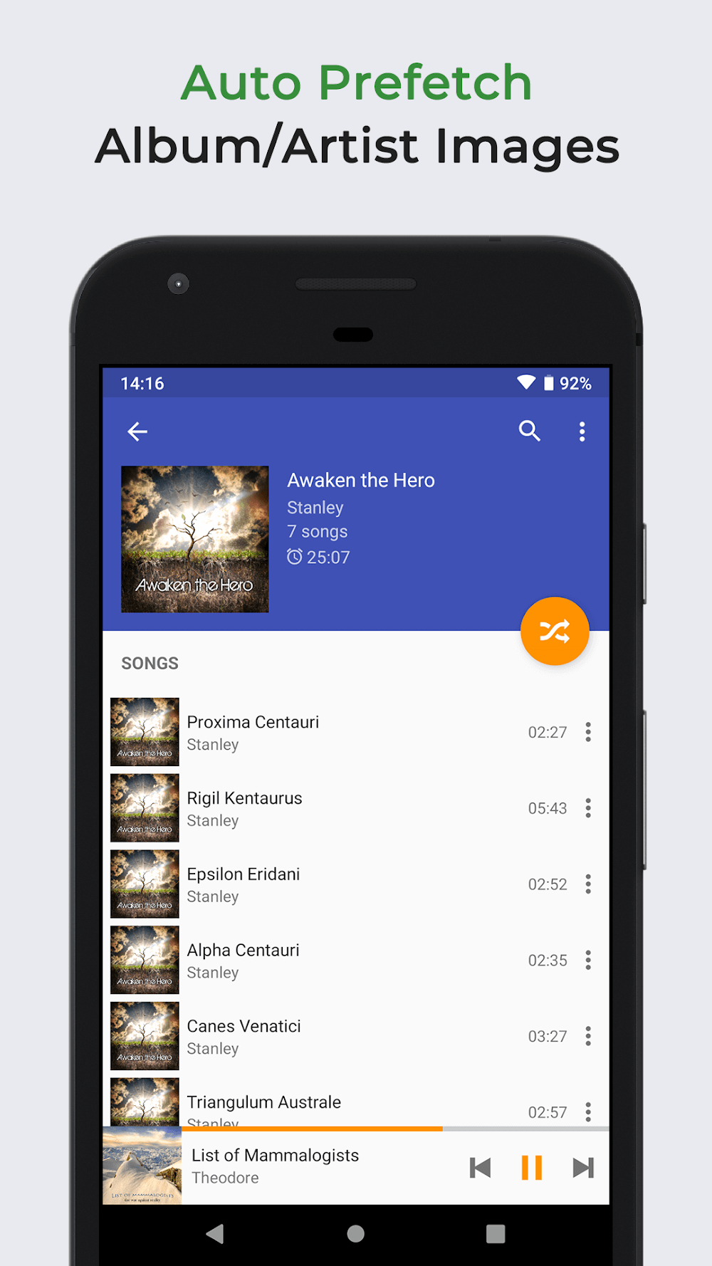 Omnia Music Player screenshot 6