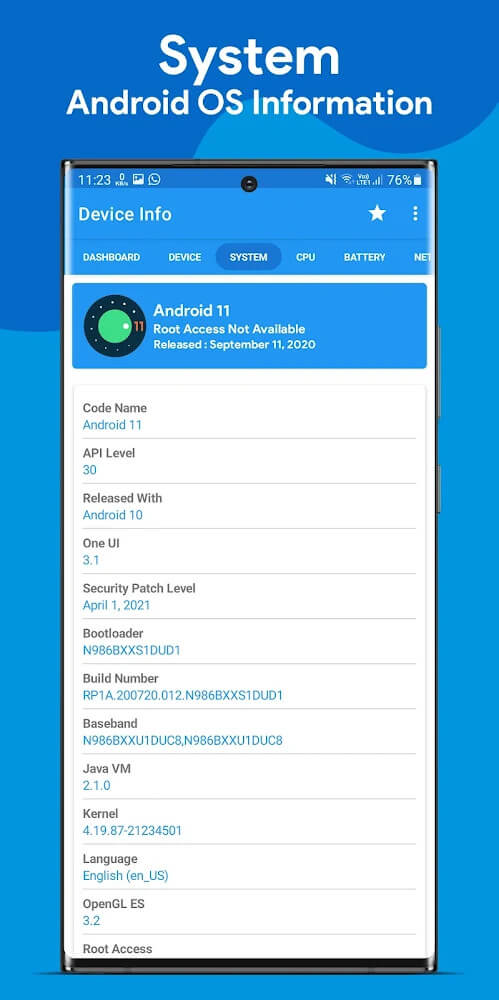 Device Info screenshot 3