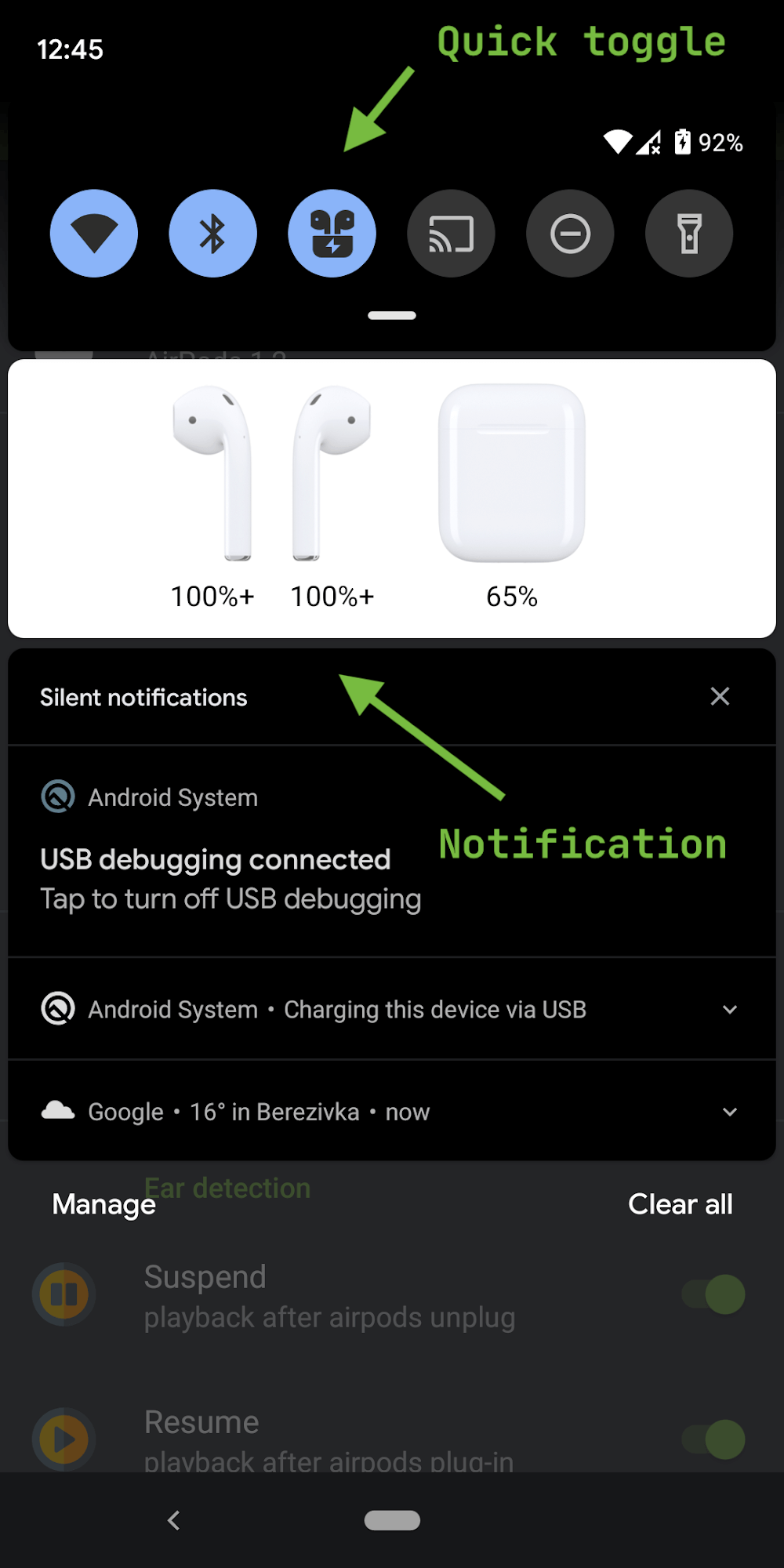 AndroPods screenshot 6