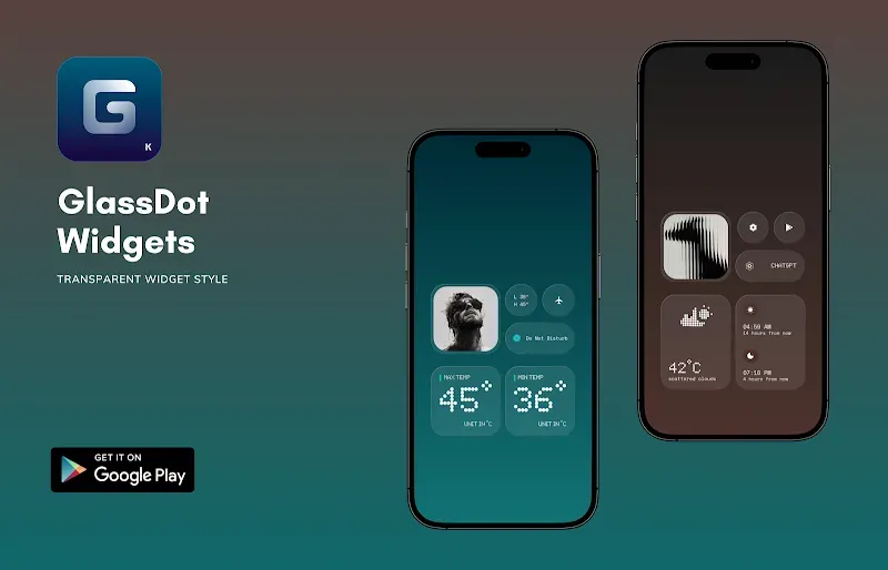 GlassDot Widgets For KWGT screenshot 3