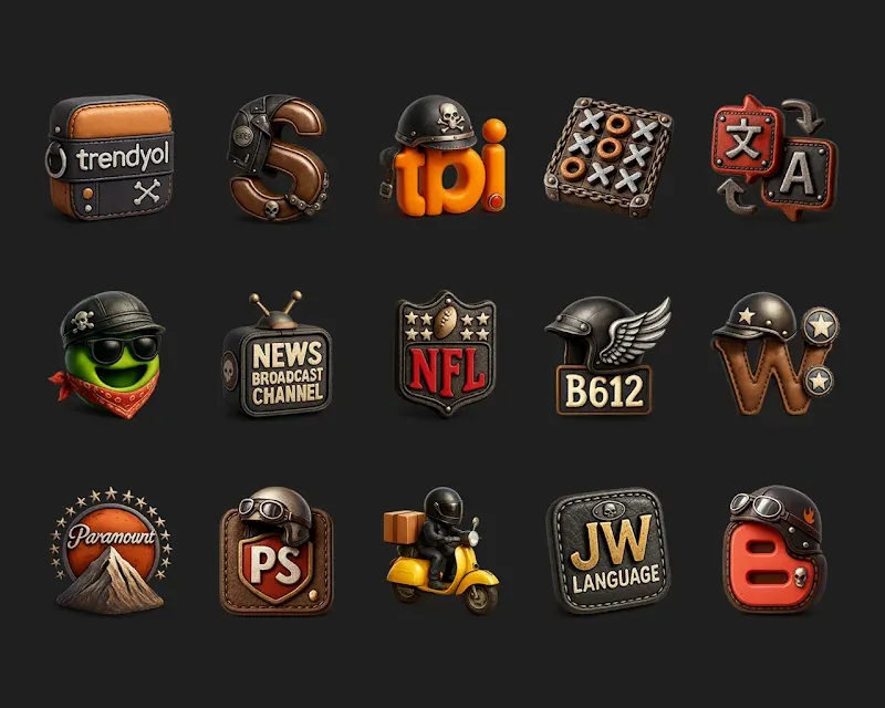 Bikerz - Icon Pack screenshot 4