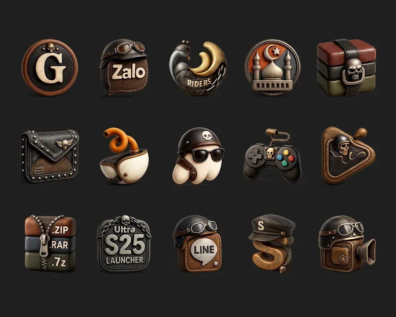 Bikerz - Icon Pack screenshot 5