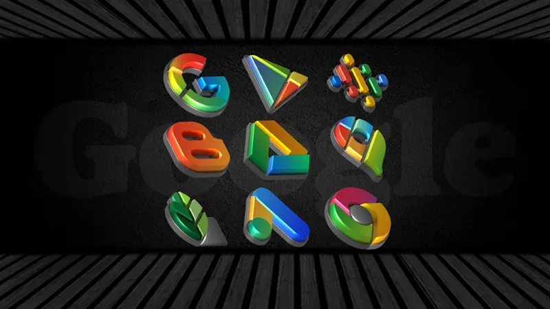 Auric Dark 3D Icon Pack screenshot 3