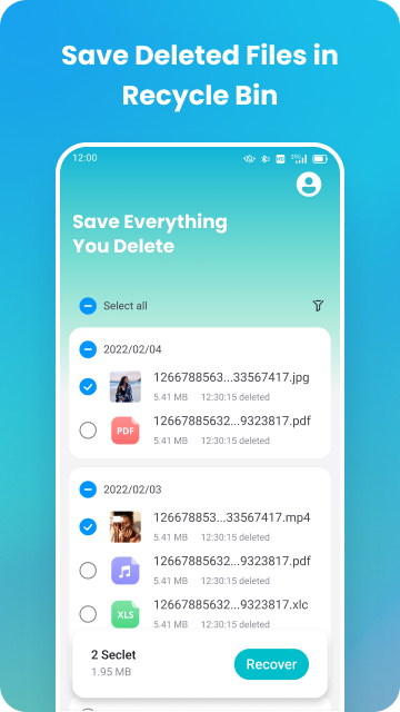 Recover Everything: Photo&Data screenshot 1