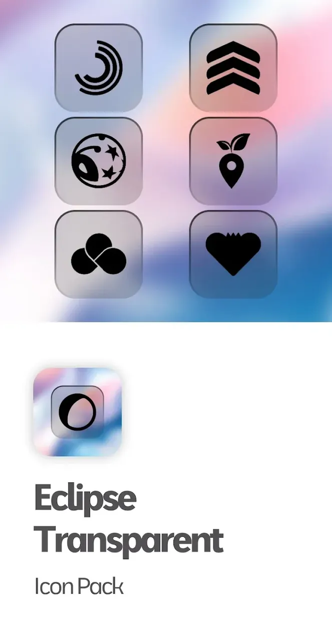 Eclipse Transparent Icon Pack screenshot 6