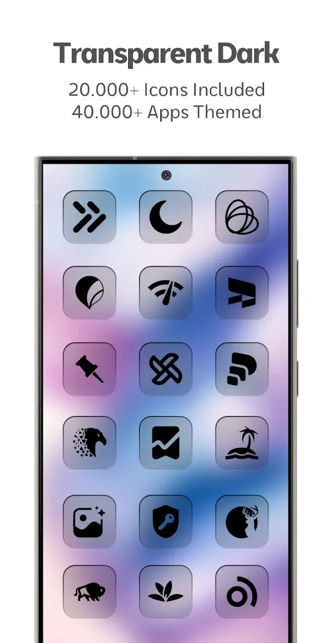 Eclipse Transparent Icon Pack screenshot 3