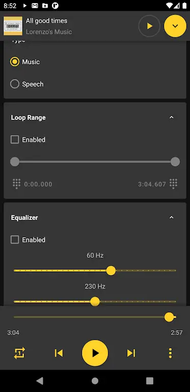 Reverse Music Player screenshot 7