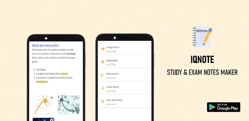 IQNote screenshot 1