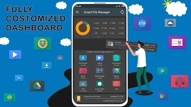 File Manager by Lufick screenshot 2