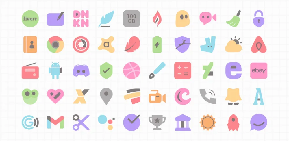 Cream IconPack screenshot 1