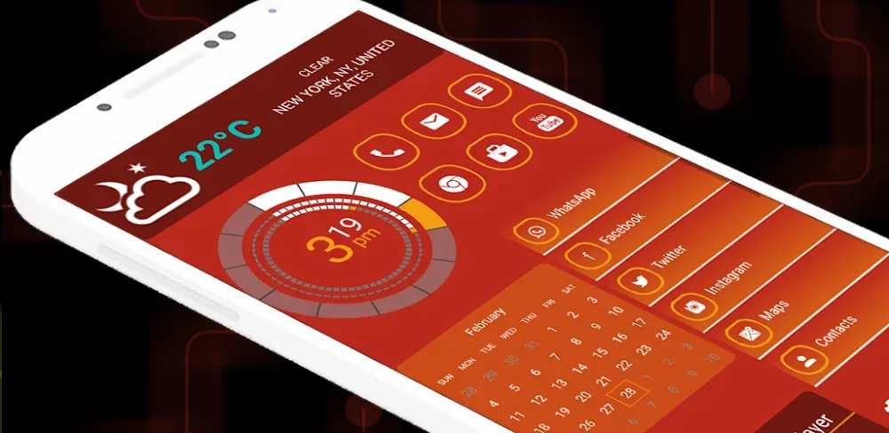 Elegant Launcher 2 screenshot 1