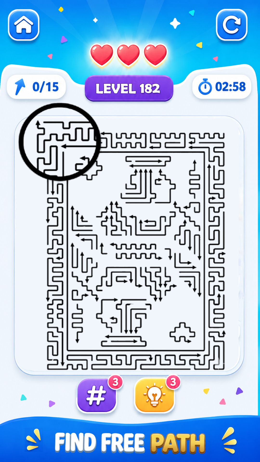 Arrow Out: Tap Away Puzzle screenshot 3