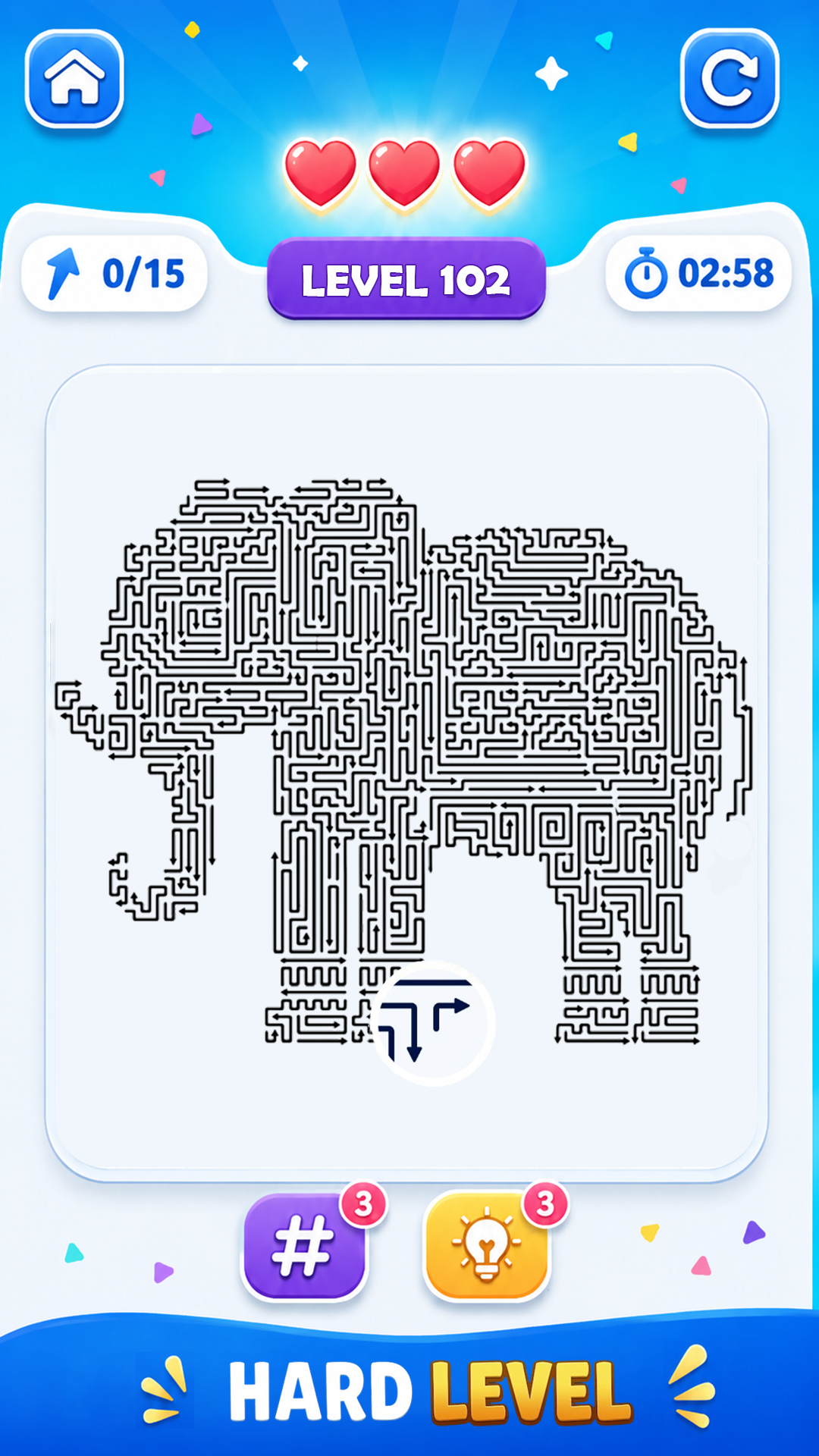 Arrow Out: Tap Away Puzzle screenshot 2
