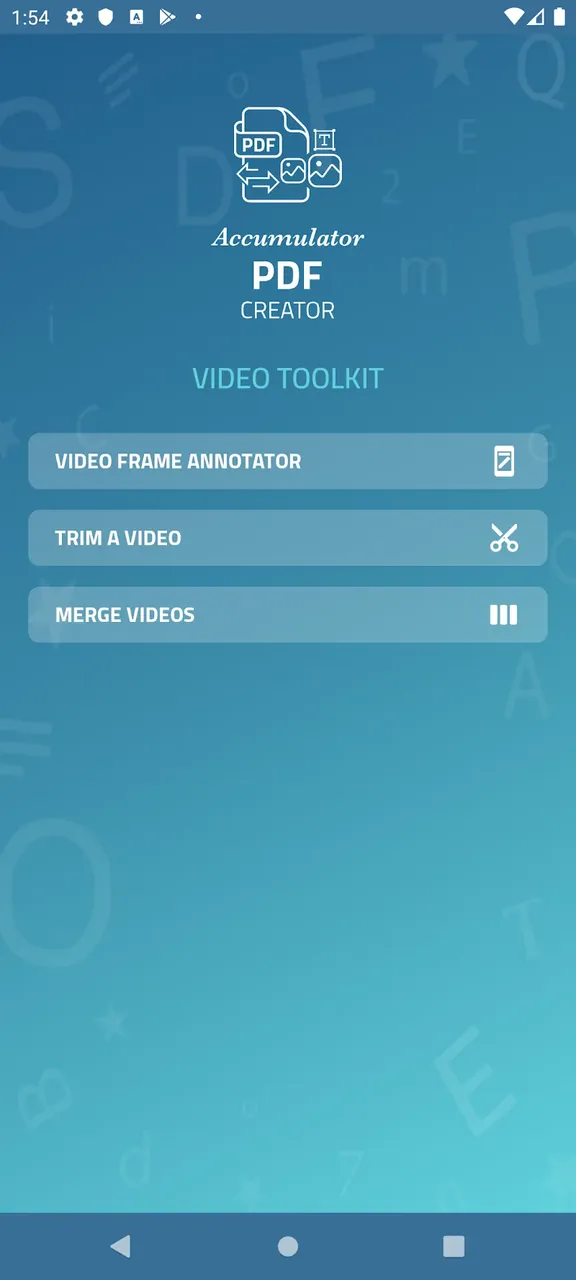 Accumulator PDF creator screenshot 6