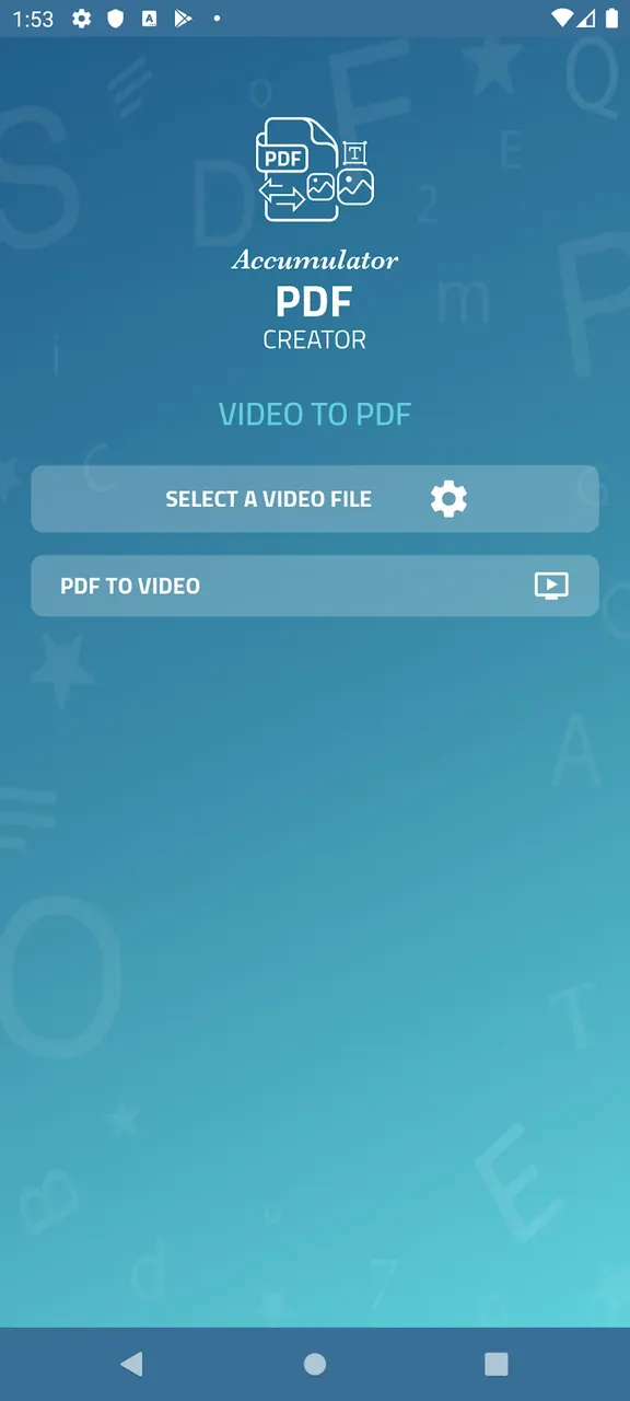 Accumulator PDF creator screenshot 5