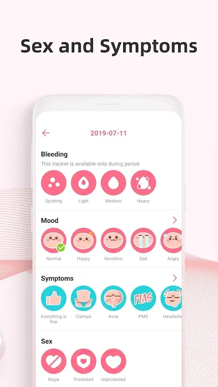 PinkBird Period Tracker screenshot 4