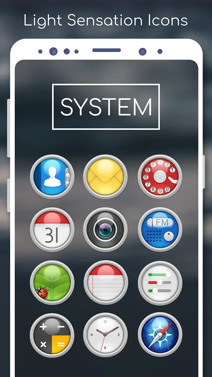 Light Sensation - Icon Pack screenshot 3