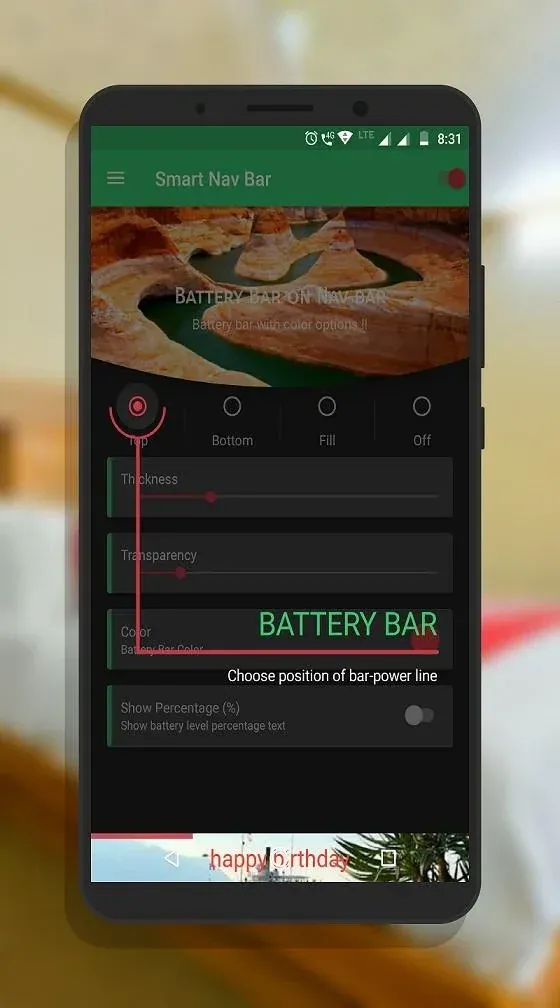 Smart navigation bar - navbar screenshot 6