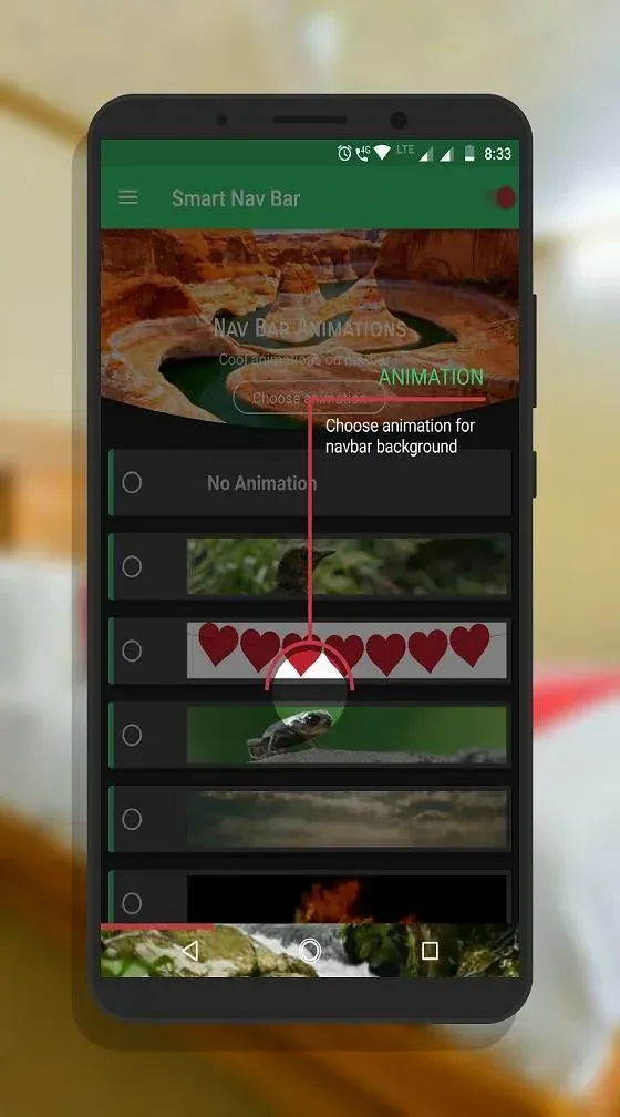 Smart navigation bar - navbar screenshot 5