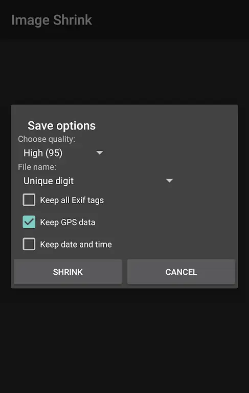 Image Shrink screenshot 2