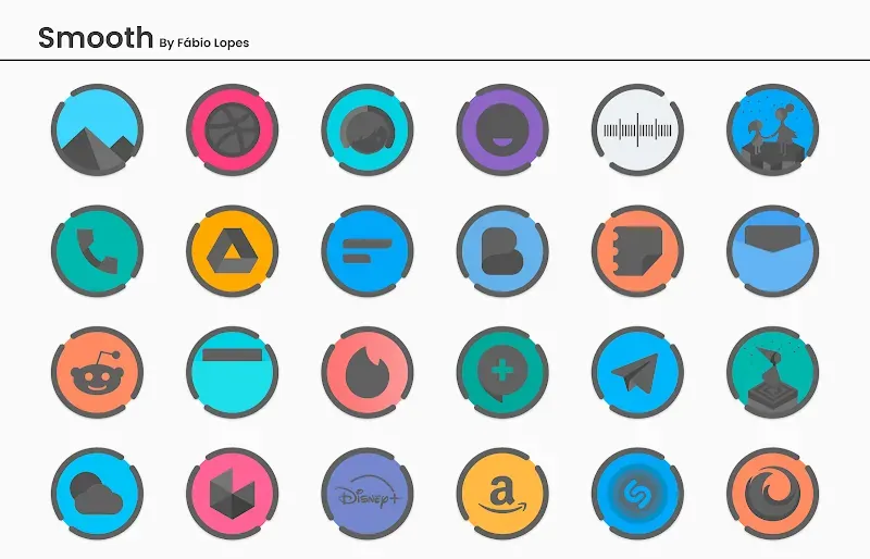 Smooth Icon pack screenshot 5