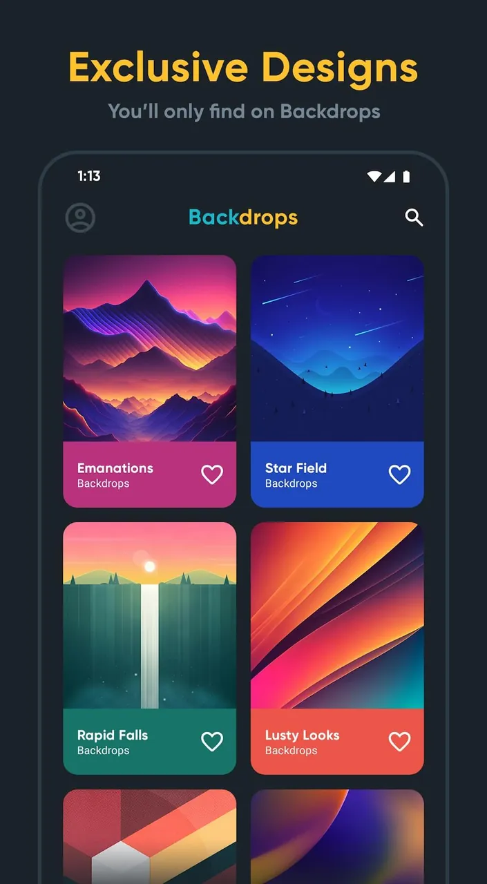 Backdrops Wallpapers screenshot 7